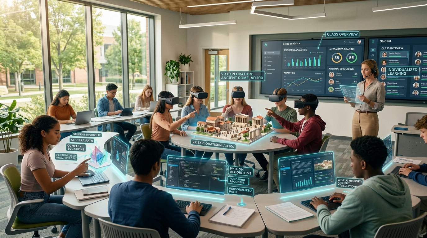 Education AI solution photo