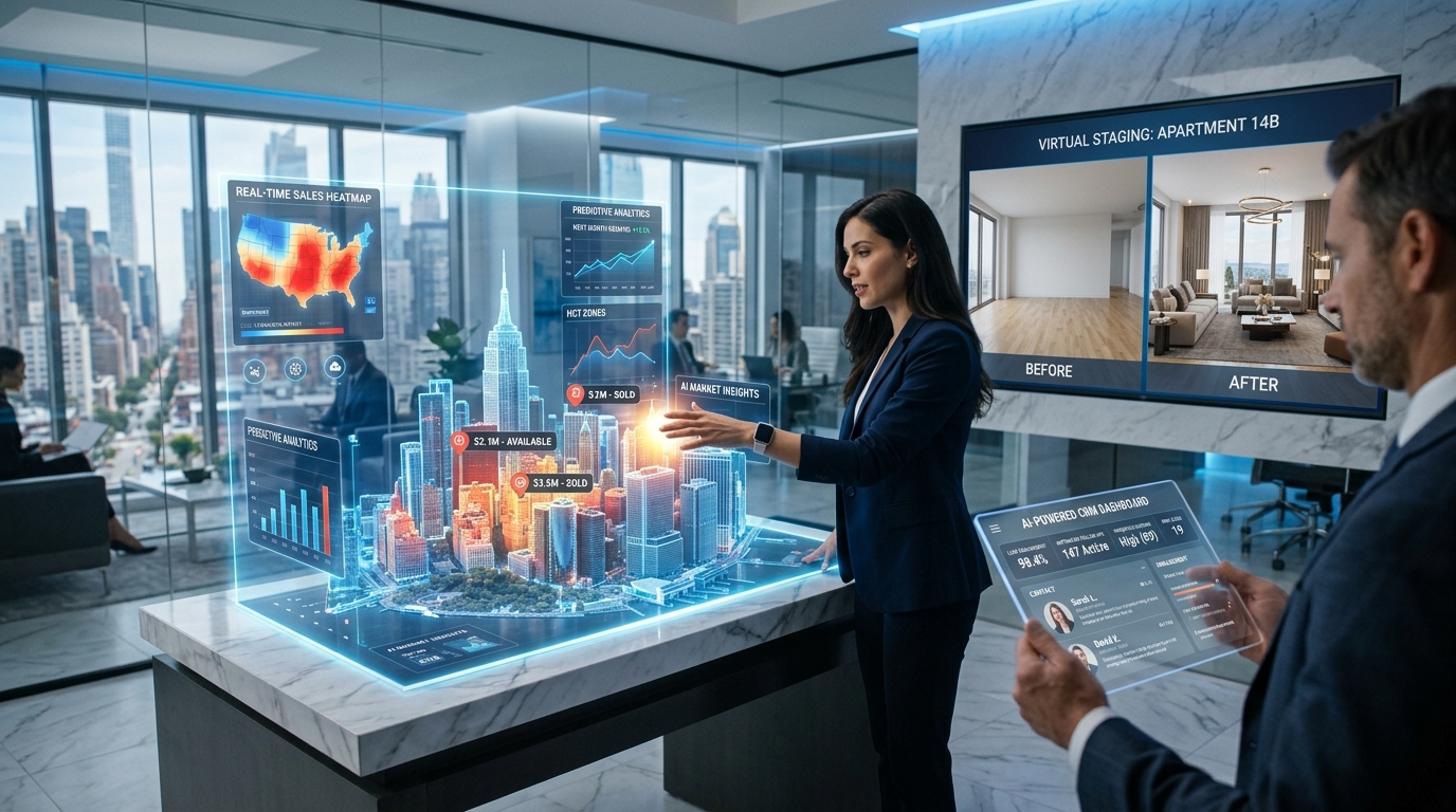 Real estate AI solution photo