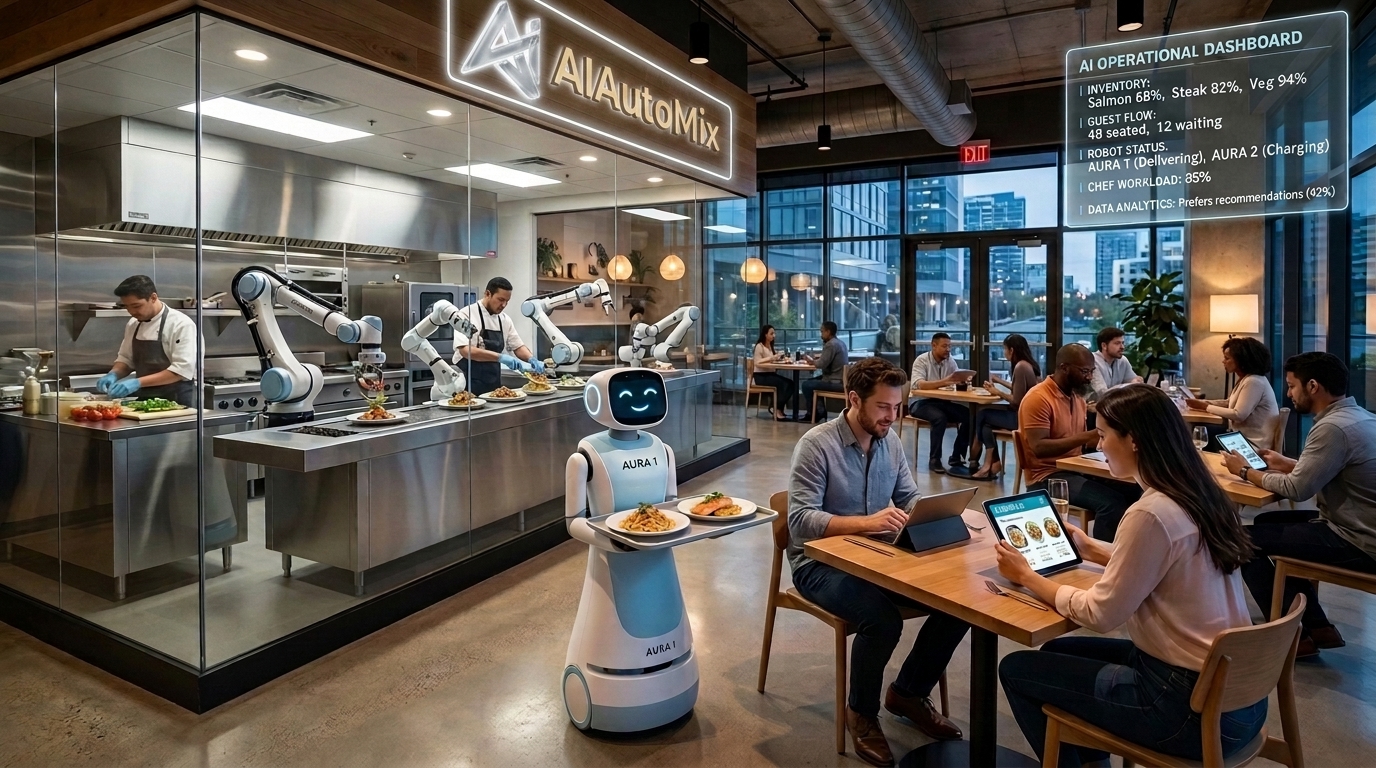 Restaurant AI solution photo
